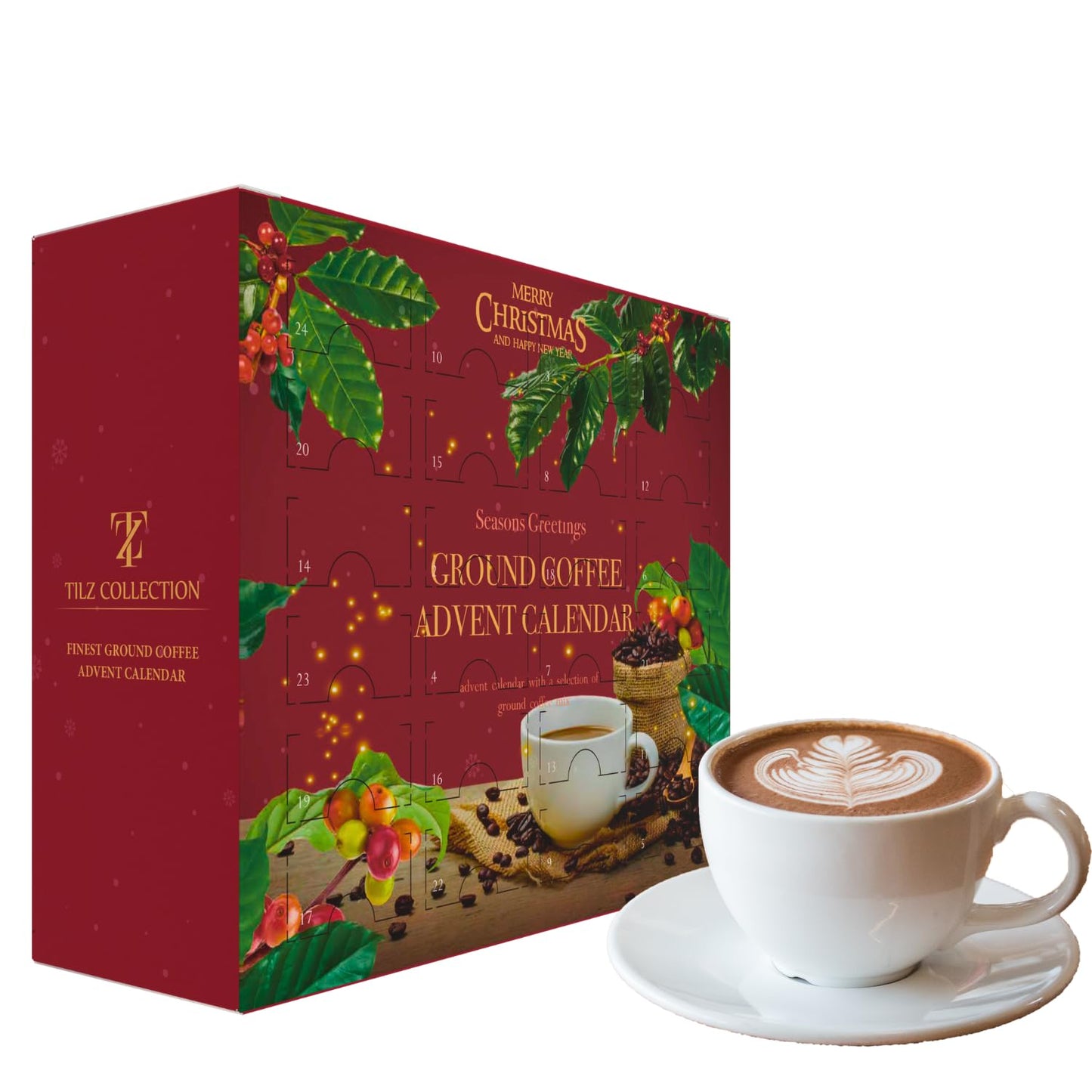 Calendario de Café et de café molido