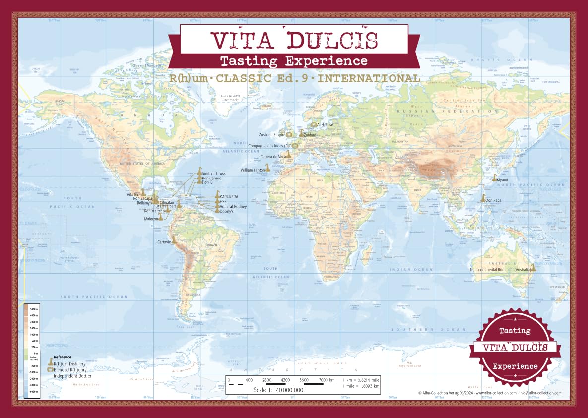 Calendario de Adviento Ron Edición clásica 2023 - Vita Dulcis - 24x0.02l