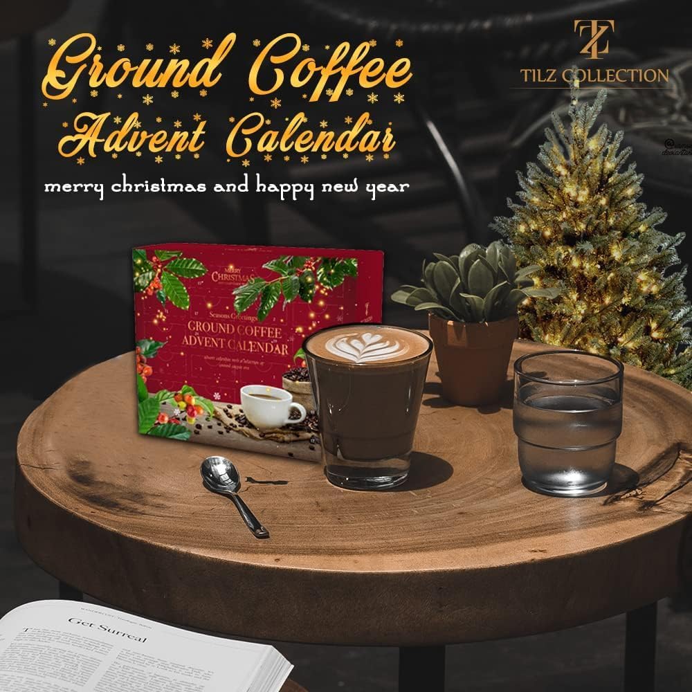 Calendario de Café et de café molido