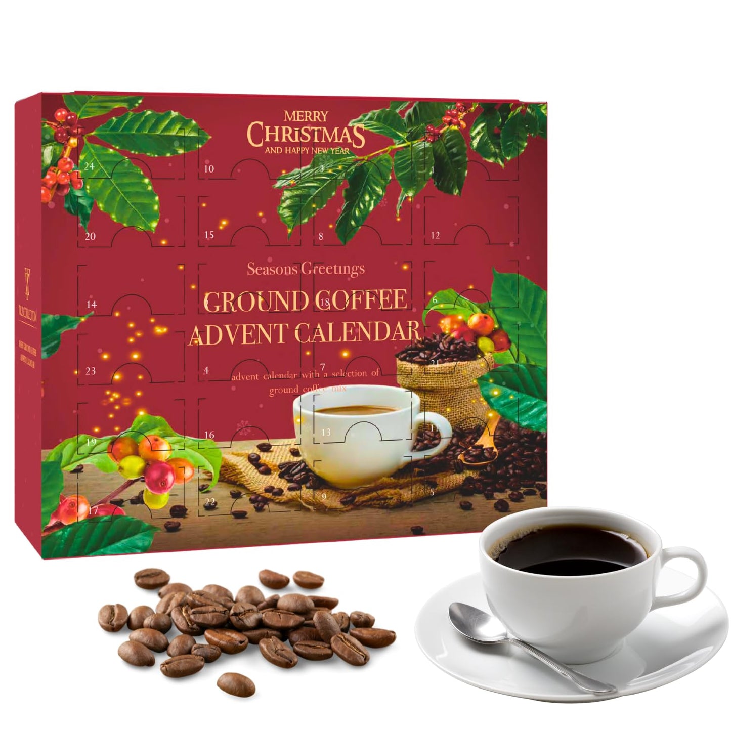 Calendario de Café et de café molido