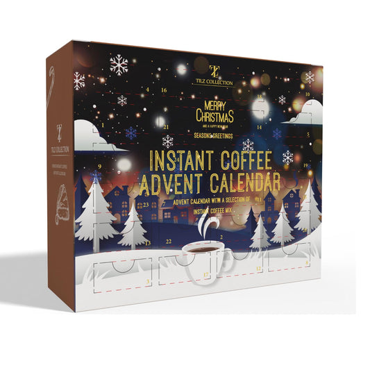 Calendario de café – 24 Premium Gourmet Instant Café